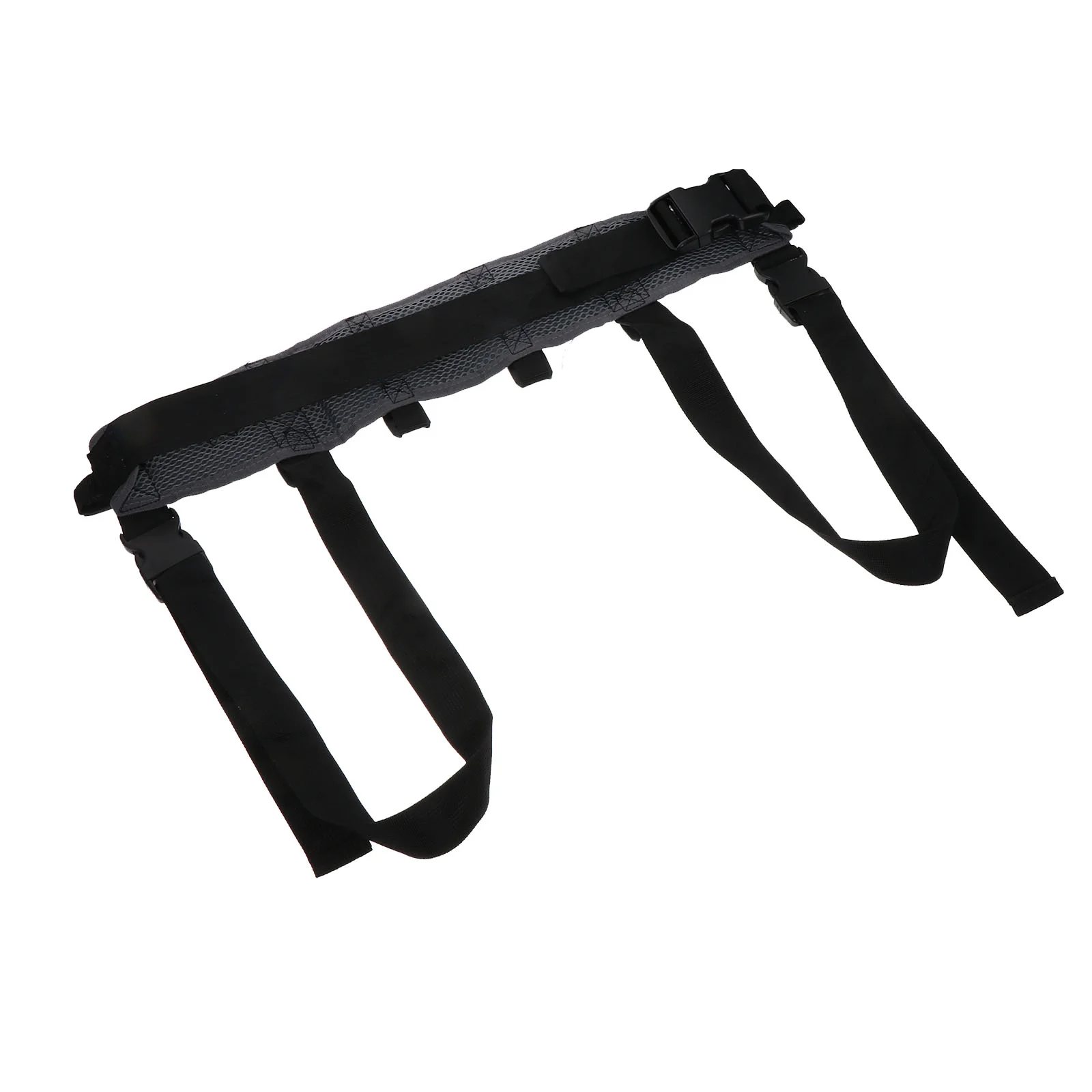 

1pc Adult Secure Walking Belt Safety Band Adult People Support Belt (black)