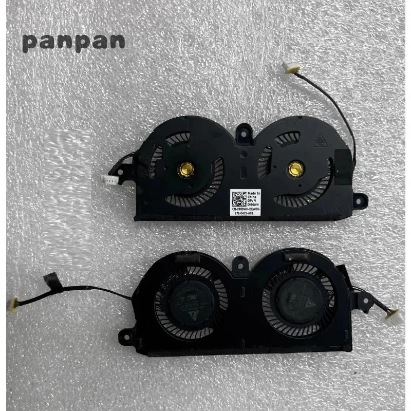 Оригинальный новый вентилятор охлаждения процессора для Dell XPS 13 9370 9380 P82G