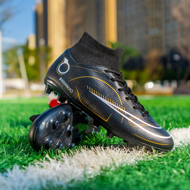 

Качественная футбольная обувь Mbappé, Прочные Легкие футбольные бутсы, удобные уличные футбольные бутсы, Размеры 35-45