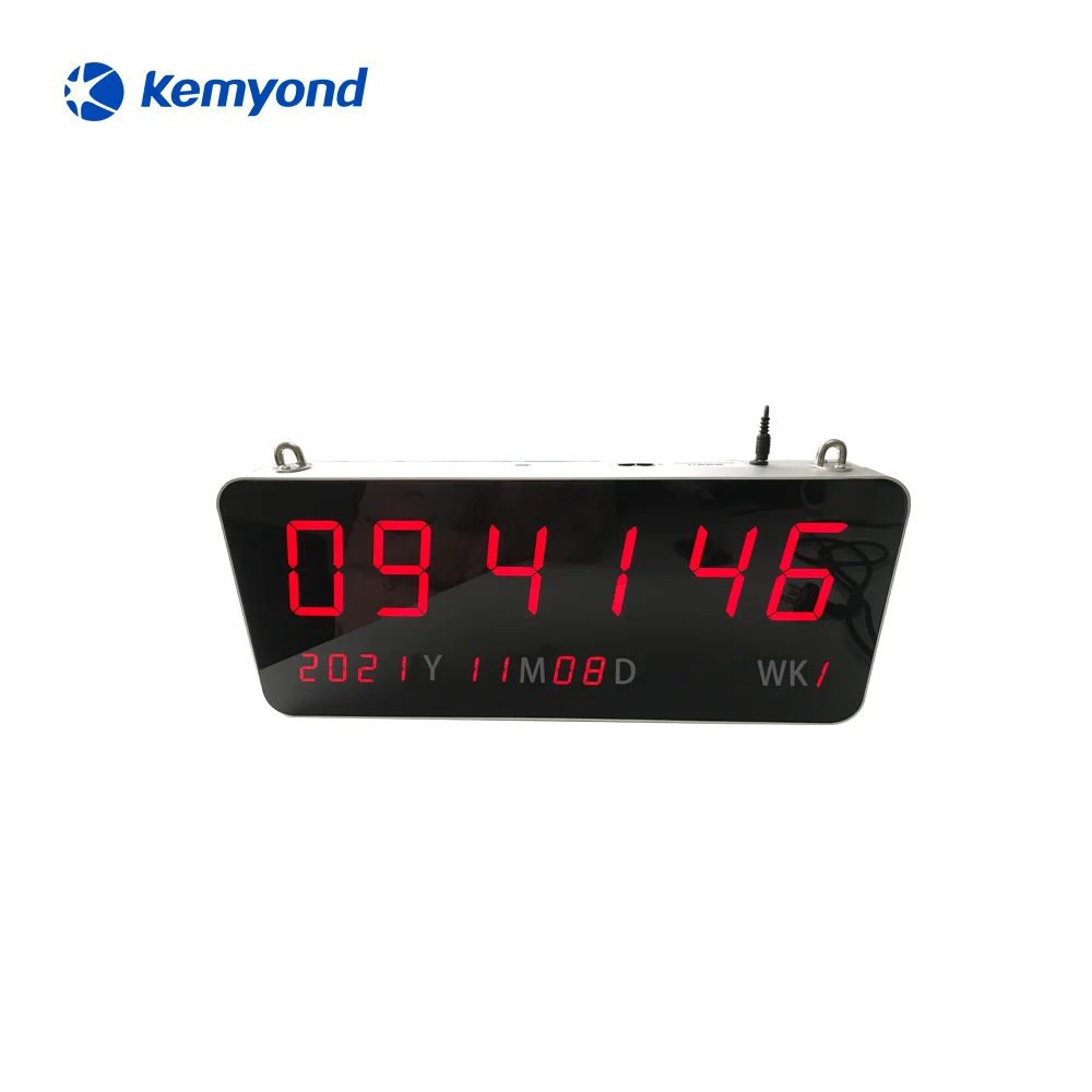 

Kemyond в наличии ATS500 промышленные двухсторонние светодиодные цифровые GPS BDS NTP синхронизированные часы