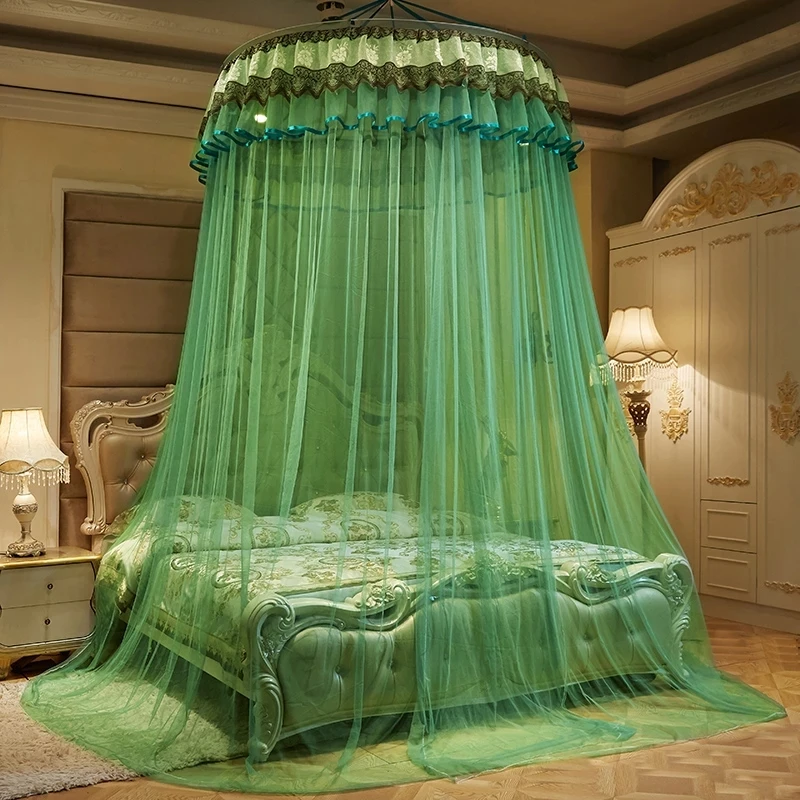 Bedcover Mosquito Net Curtain Bedding Romantic Baby Girl Round Dome Tent Cotton