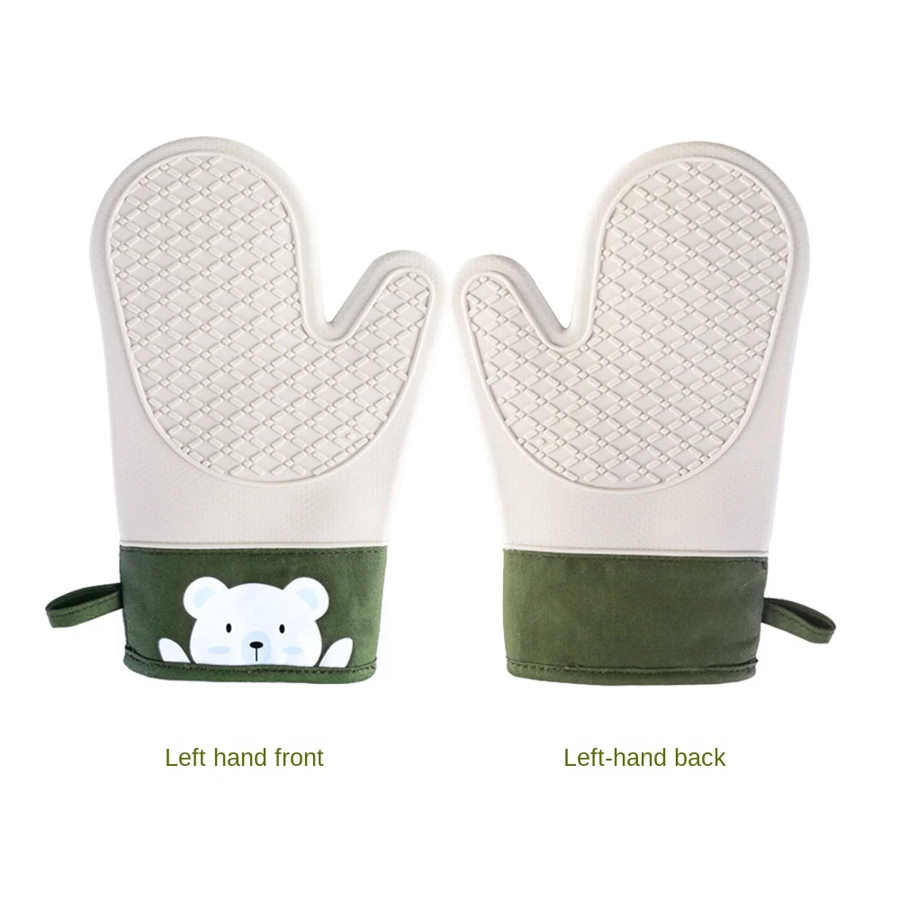 

Хлопковые перчатки с принтом, товары для выпечки, силиконовые противоожоговые бытовые подвесные веревки, дизайнерские кухонные гаджеты, перчатки, держатель для чайника