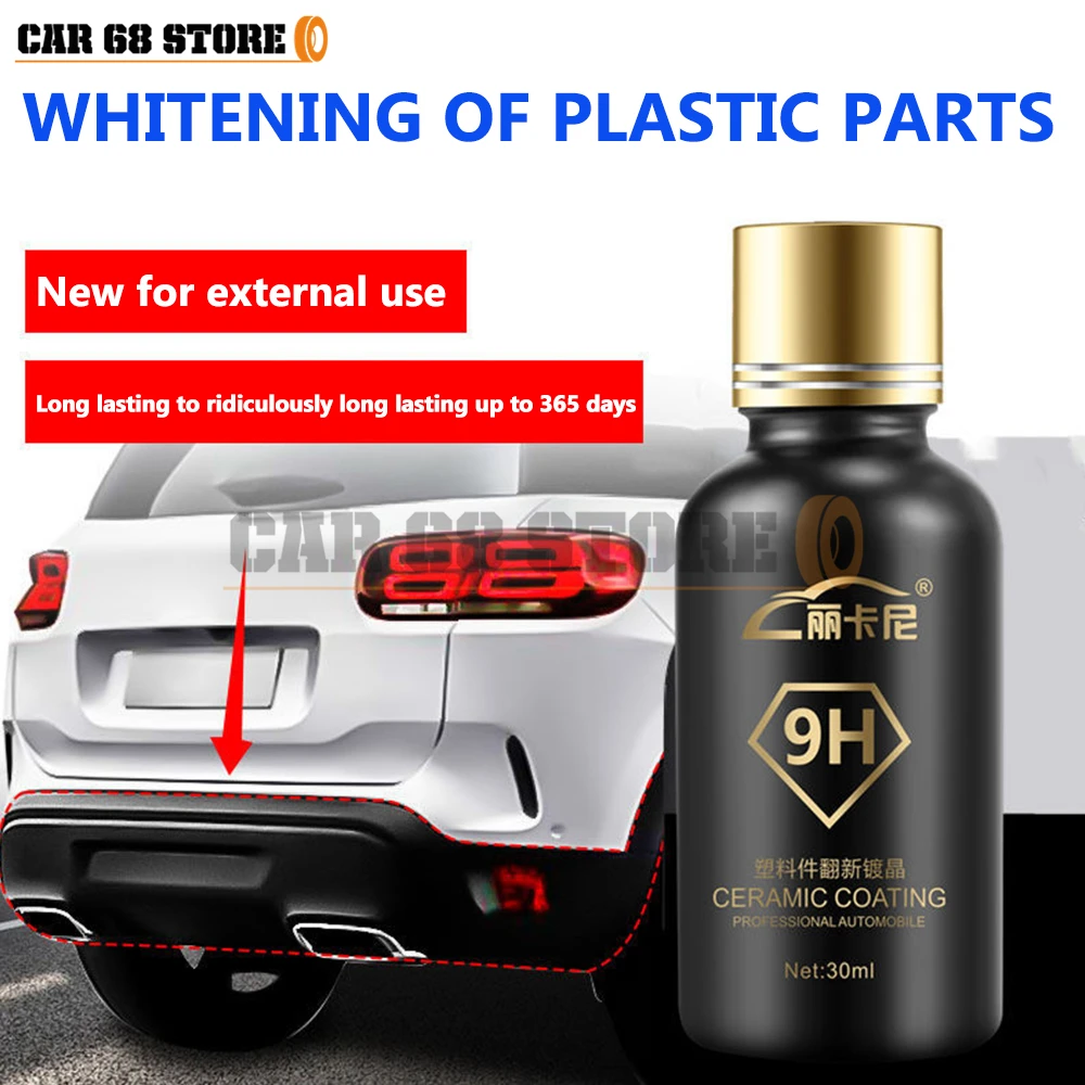 

30ml Car Interior Refurbishment Plastic Parts Dashboard Door Clean Retreading Repair Agent Coating Car Maintenance Care