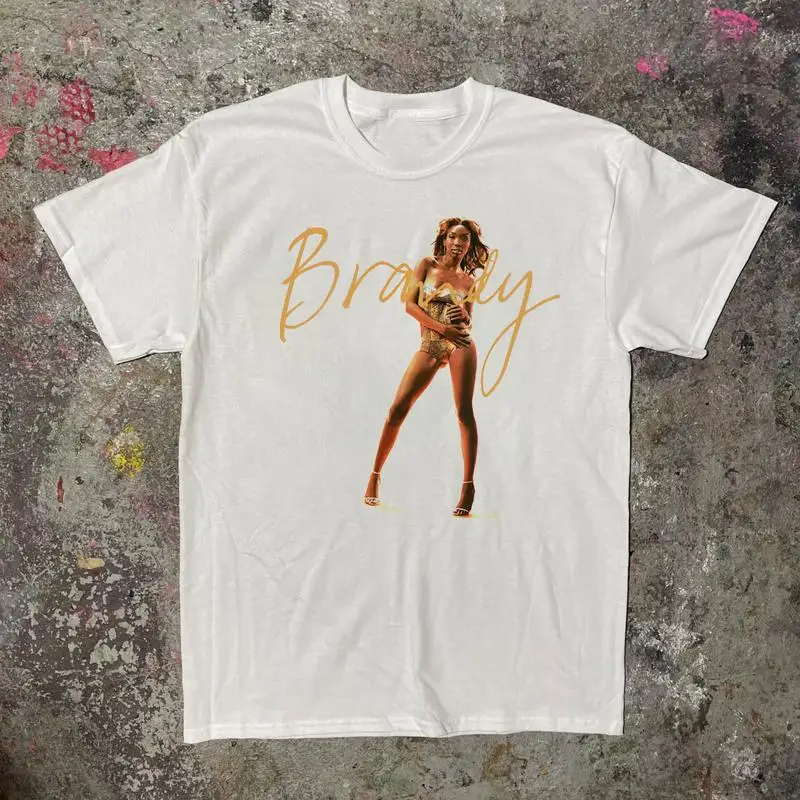Фото Хлопковая футболка для взрослых Brandy Norwood Singer For Fan от S до 5Xl Bt104 №1