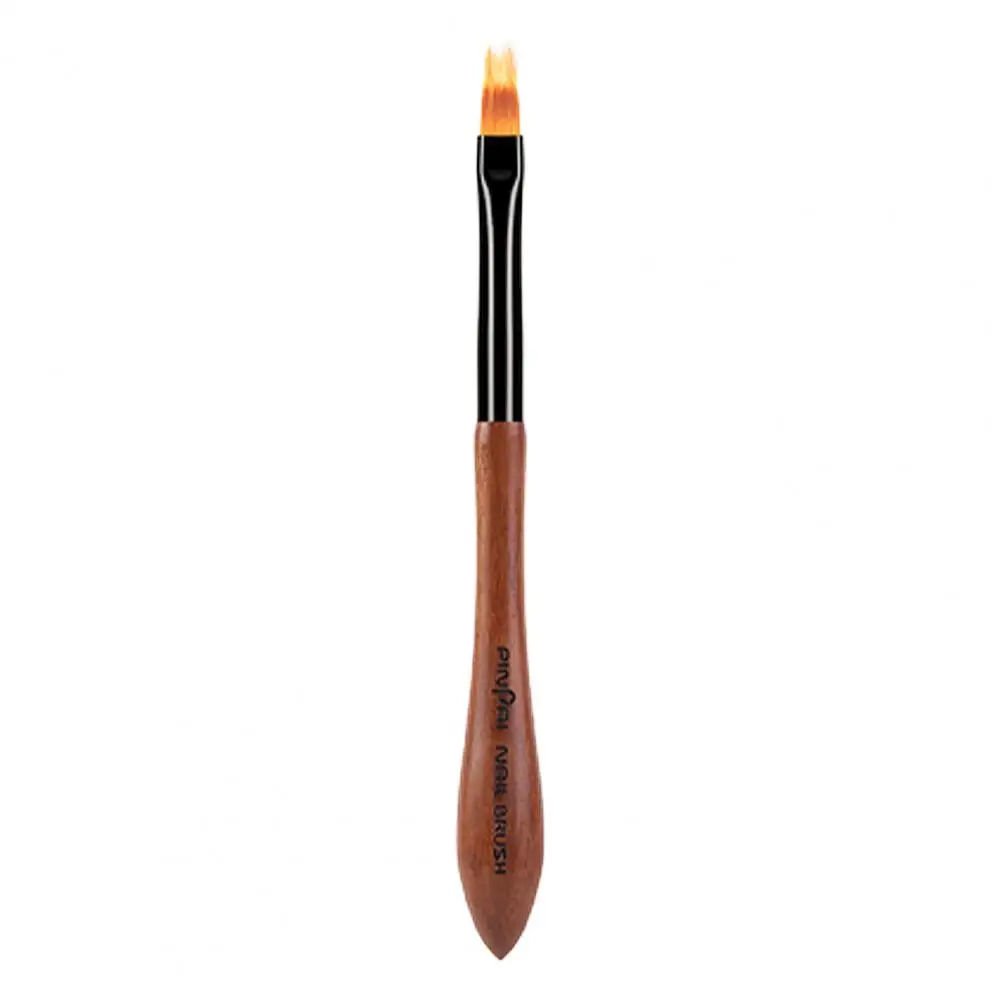 

Sandalwood Excellent Multifunction Wooden Nail Art Painting Brush Long Lasting Nail Art Brush Soft Bristles for Nail Salon