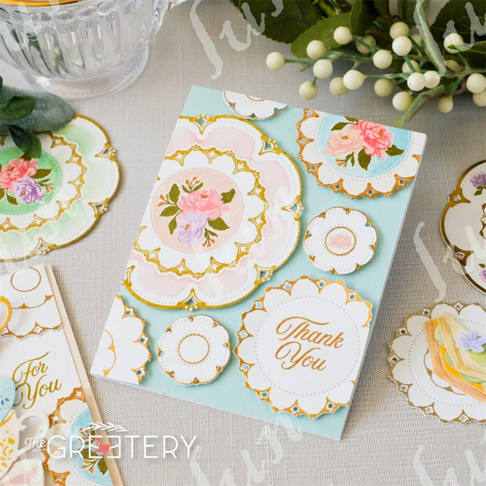 Горячая фольга металлические Вырубные штампы для слоев искусственная штамп