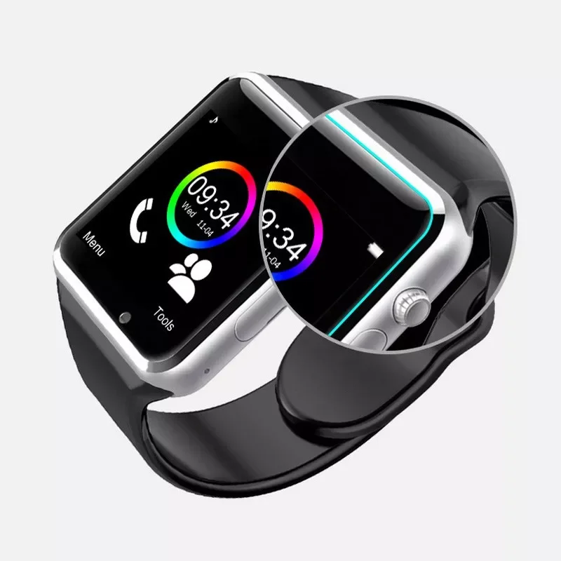

A1 Смарт-часы Bluetooth наручные часы спортивный шагомер с SIM-картой шагомер камера Смарт-часы для Android лучше чем GT08 DZ09