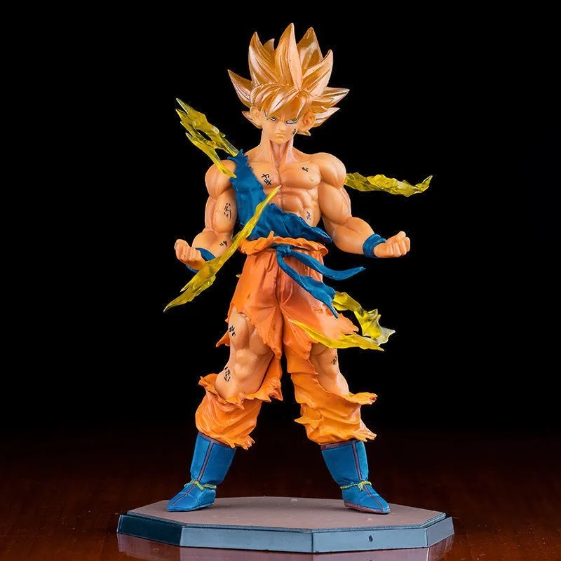 

16cm Son Goku Super Saiyan Figure Anime Dragon Ball Goku DBZ Action Figure Model Gifts Collectible Figurines for Kids