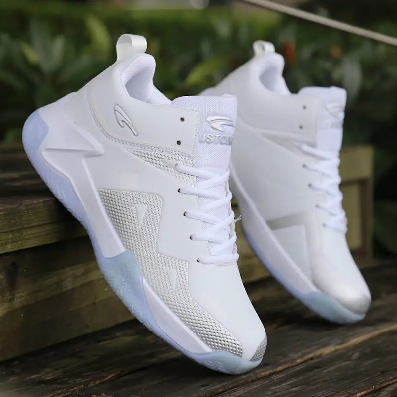 High-Top Breathable Tennis Sneakers Male Fashion Sport Shoes Men Basketball Shoes Men Camouflage Outdoor Non-Slip Athletic Shoes