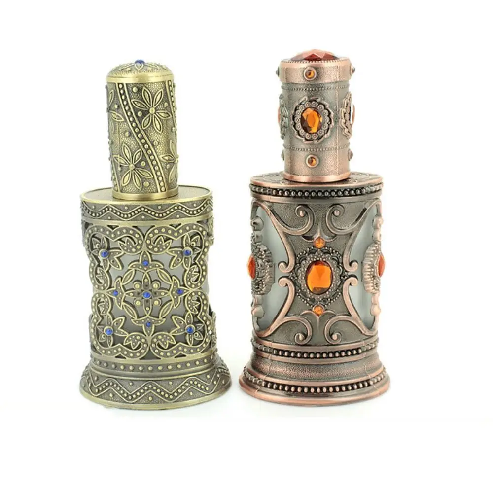 

40ml Mini Perfume Bottle Vintage Essential Oil Spray Bottle Glass Refillable Travel Empty Container Fragrance Aromatherapy
