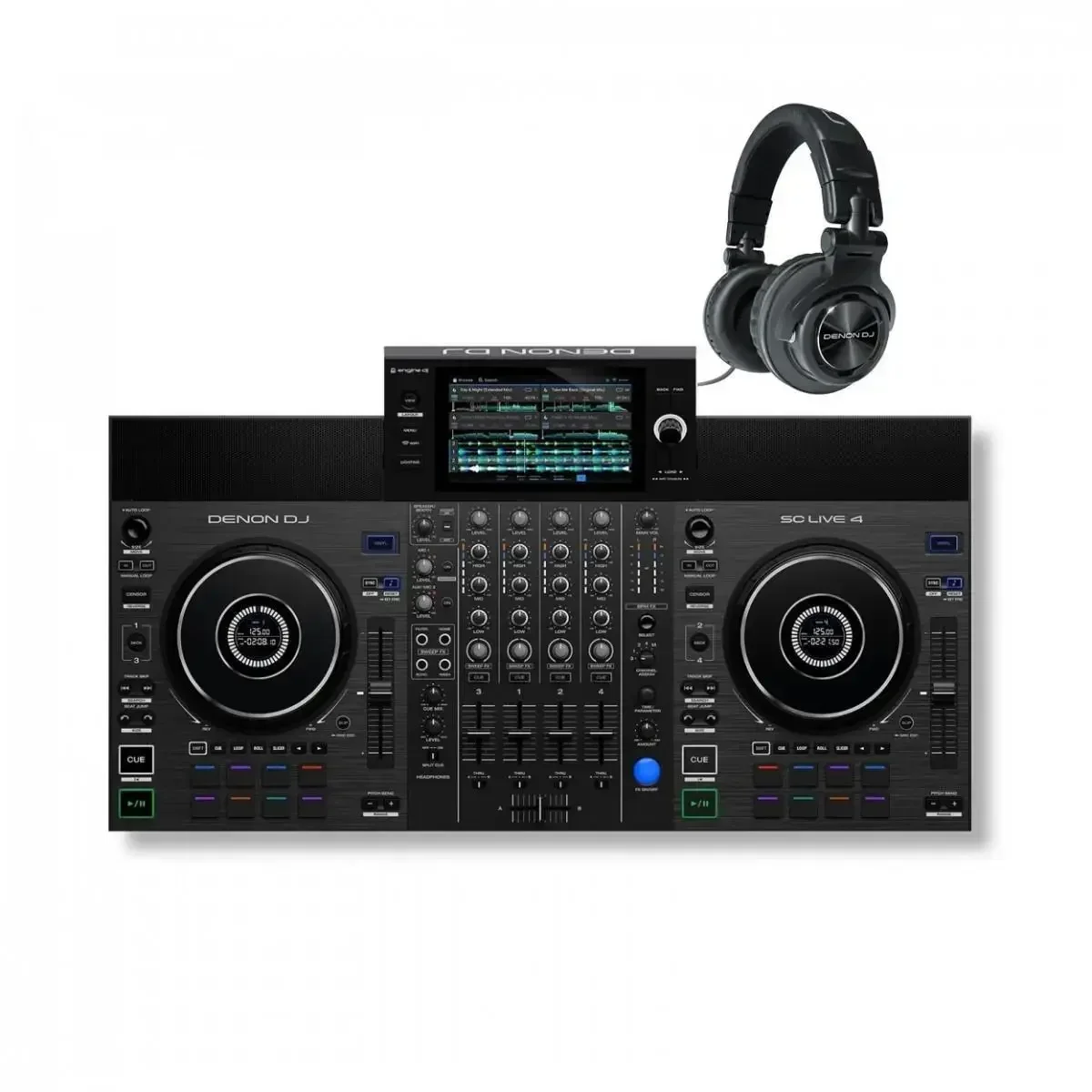 Летняя скидка 50% Denon DJ SLCLIVE4 Bundle в HP1100