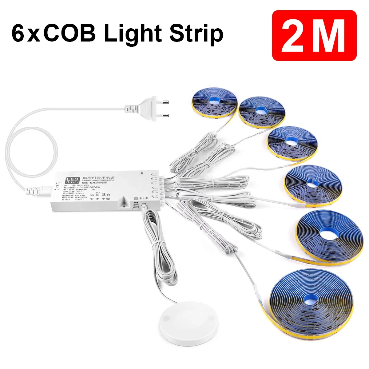 

Gyarfas Умная Светодиодная Лента COB Под Шкафы 1-6шт.
