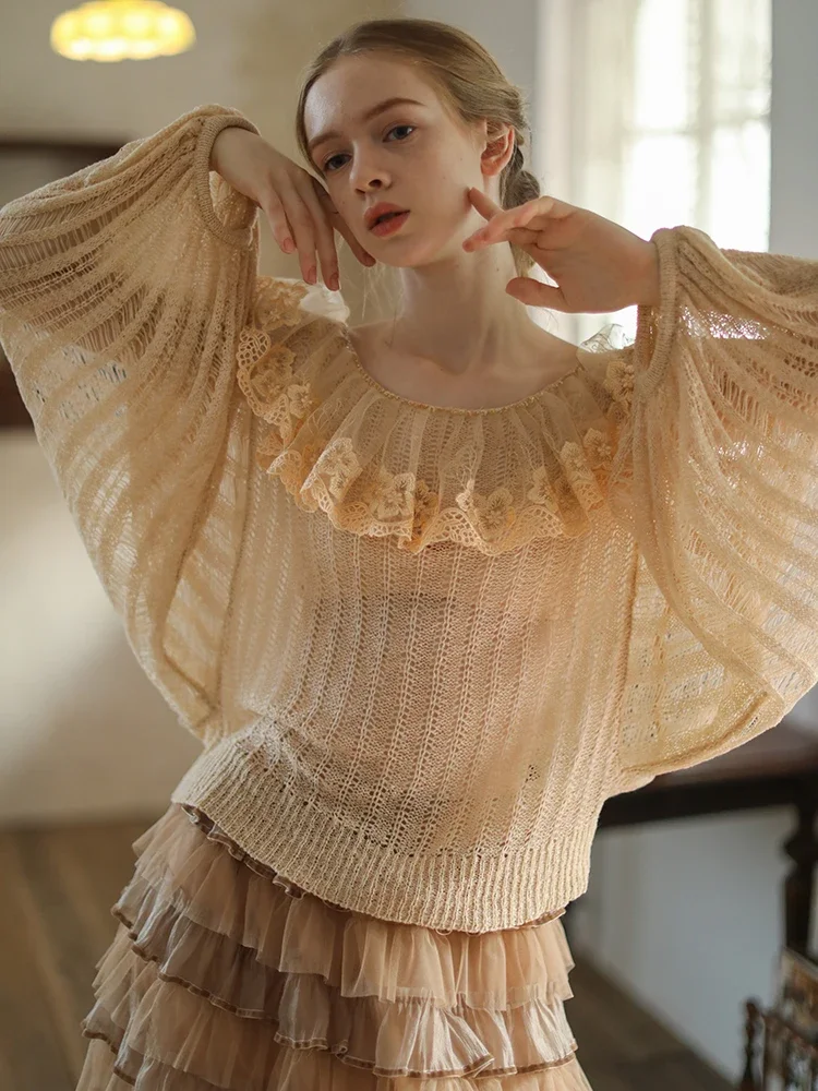 Весенне-осенние пуловеры большого размера женские корейские модные сексуальные