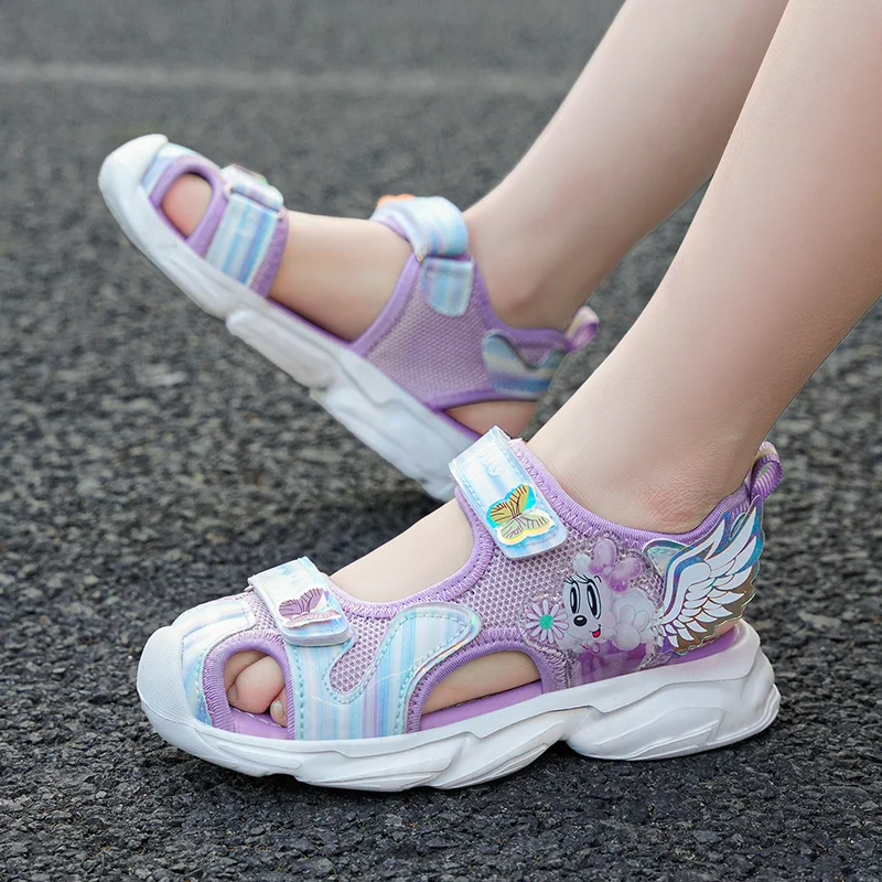 

Barefoot Shoes Kids Water Shoes Beach Breathable Swimming Sneakers Girls Flat Soft Aqua Shoes Non-slip Upstream Sandals 2201
