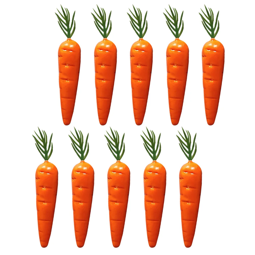 

Mini Carrots For Crafts Carrot Landscape Fake Vegetables Decor Small Carrots Ornament Office Ornaments