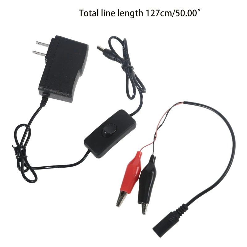 Универсальный адаптер питания переменного тока с переключателем ВКЛ./ВЫКЛ. 6 в