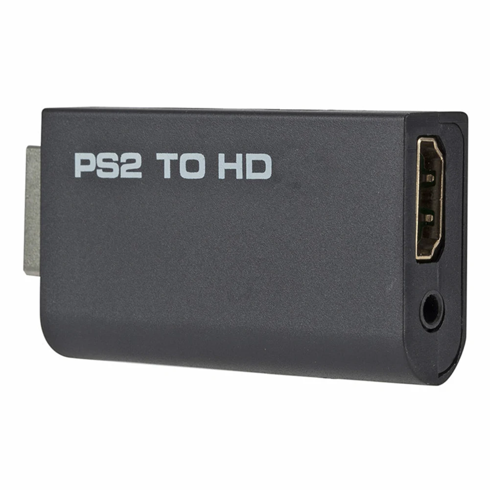 Адаптер для PS2-HDMI-совместимый преобразователь 480i/480p/576i аудио-видео с аудиокабелем