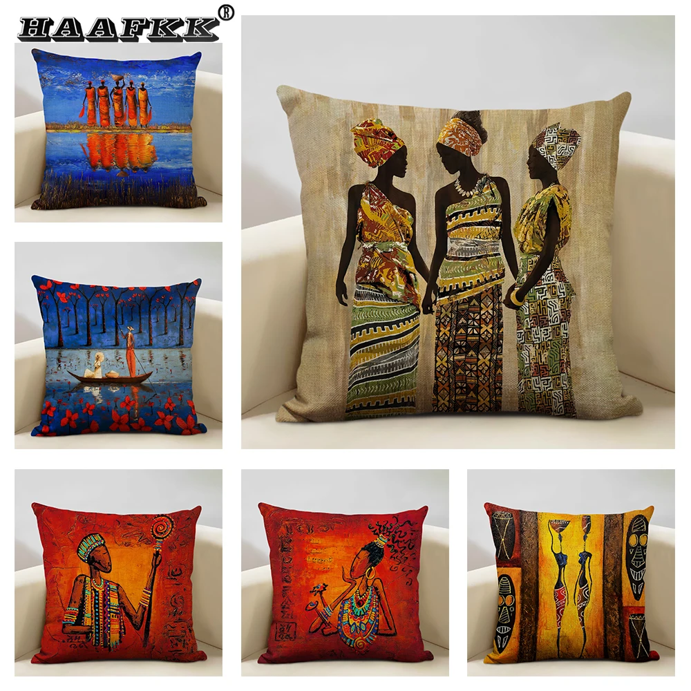 Наволочка для подушки с изображением портрета масляной живописи наволочка в