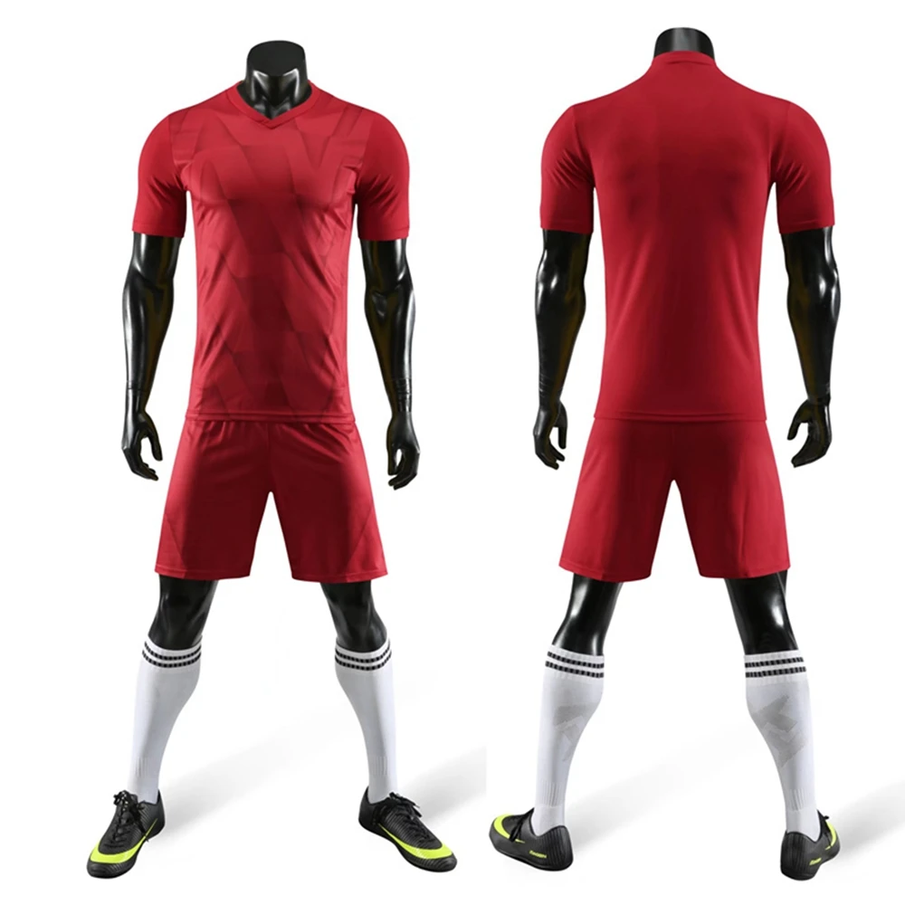 

Summer New Adult Soccer Kit Men'S Soccer Kit Short Sleeved High Quality Soccer Uniform Youth Soccer Jersey Jersey