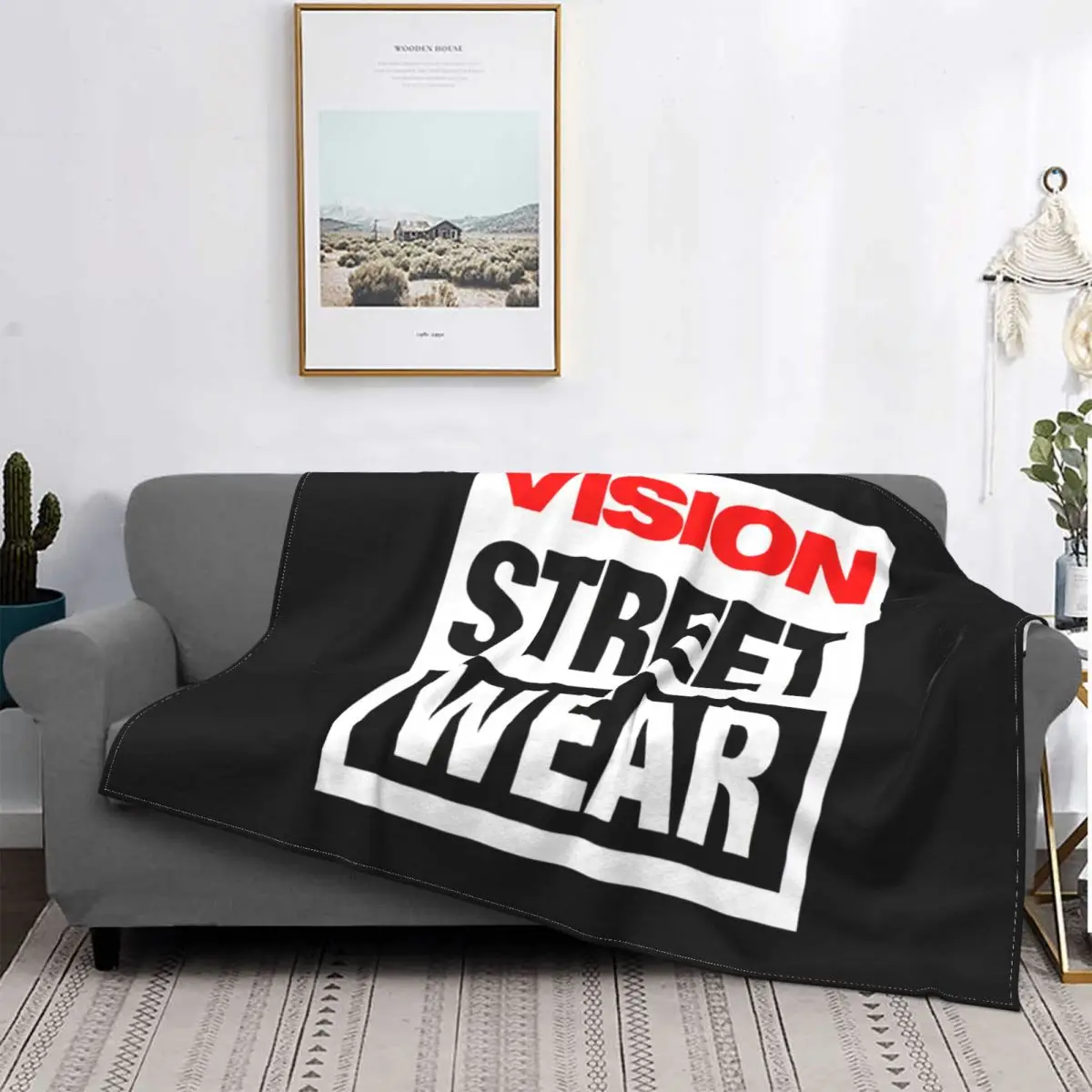 

Одеяло для скейтборда Vision-Santa Cruz- Powell Перальта, комфортные простыни для сна высокого качества