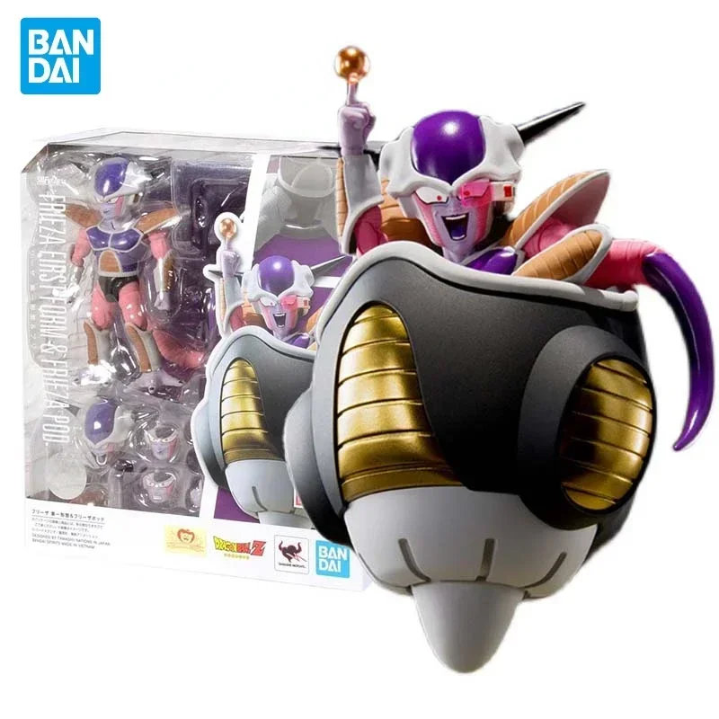 В наличии Bandai Original S.H.Figuarts Dragon Ball Frieza First Form Hover Pod Аниме Фигурка Коллекция Модель