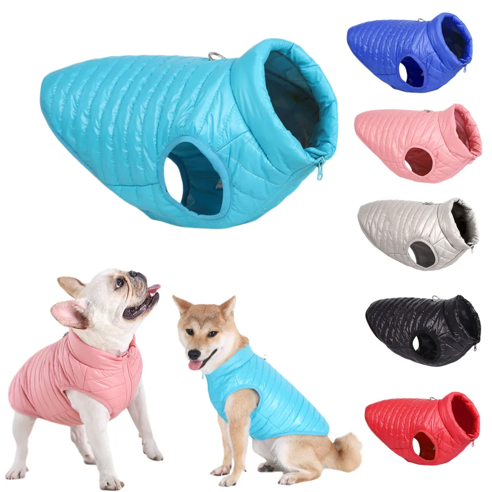 Dog Down Jacket Winter Waterproof Warm Puppy Pet Cat Vest Coat Clothes For Small Dogs Sweatshirt Outfit Apparel Costume Products