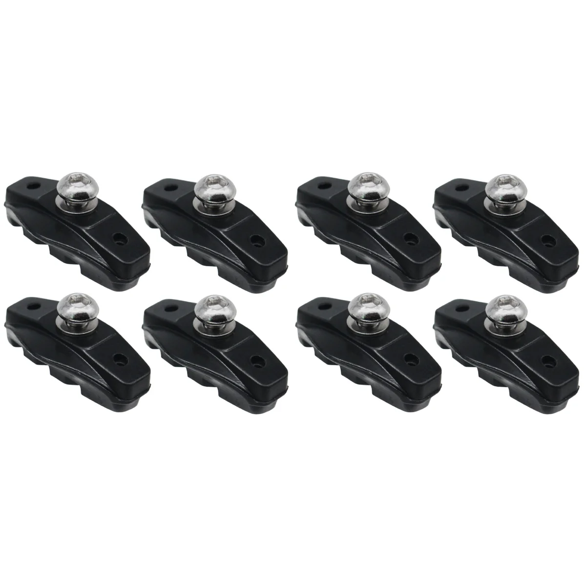 

4 Pairs/4pcs Brake Pads Bicycle Red Accessories Carbon Fiber Bike C-brake Block