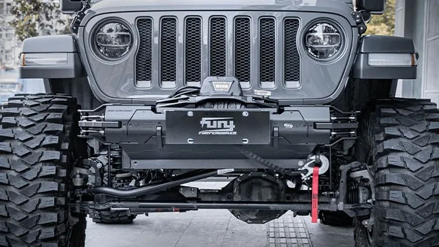 

Передний бампер Fury для Jeep Wrangler JL 2018 2019 2020 2021, автомобильные запчасти, внешние аксессуары