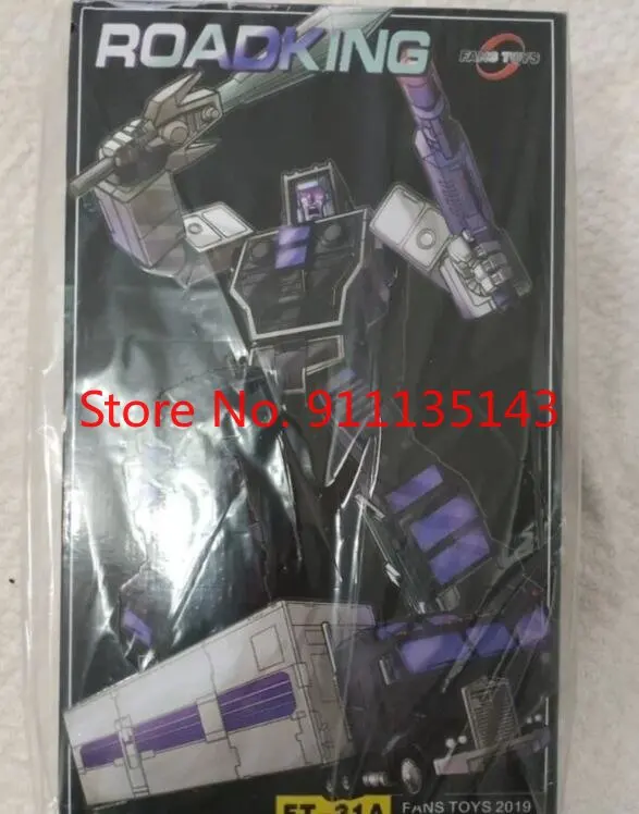 

FansToys FT-31A FT31A Roadking Motormaster 3rd Party Transformation Toys Anime Action Figure Toy Deformed Model Robot In Stock