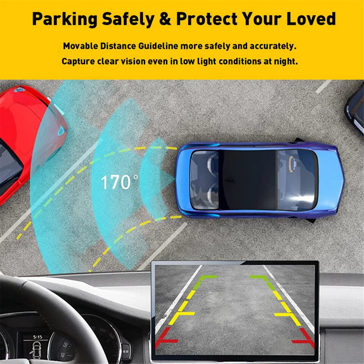 Совершенно новая автомобильная камера заднего вида для Ford Taurus 2013-2019 EG1Z-19G490-A