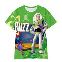 2022 buzz lightyear clothes t shirts disney children cartoons kawaii fashion anime tops2 15y boy girl outfits tee shirt