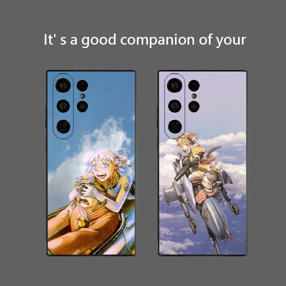 Чехол для телефона Japan Anime L-last Exile Samsung Galaxy S25 Ultra S22 S23 S24 S21 S20 5G Защитный мягкий