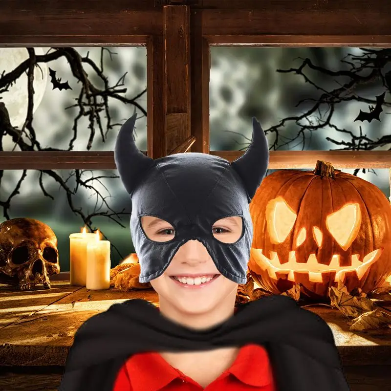 Маскарадная маска с капюшоном в виде быка маскарадные маски глазами вырезами