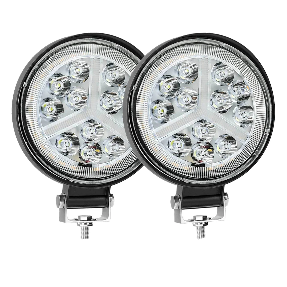 NORGOS 4-дюймовый телефон большое поле обзора ультра яркий 4X4 внедорожник трактор