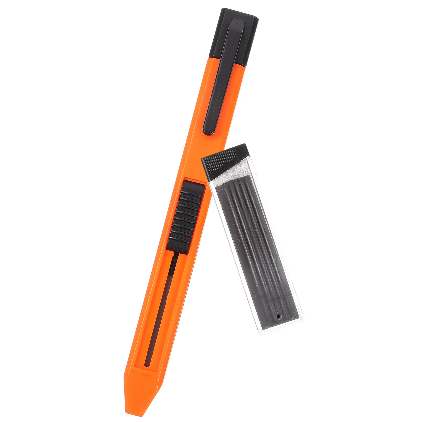 Pencil Neat Woodworking Marker Mechanical Anti-rolling Carpenter Plastic Automatic