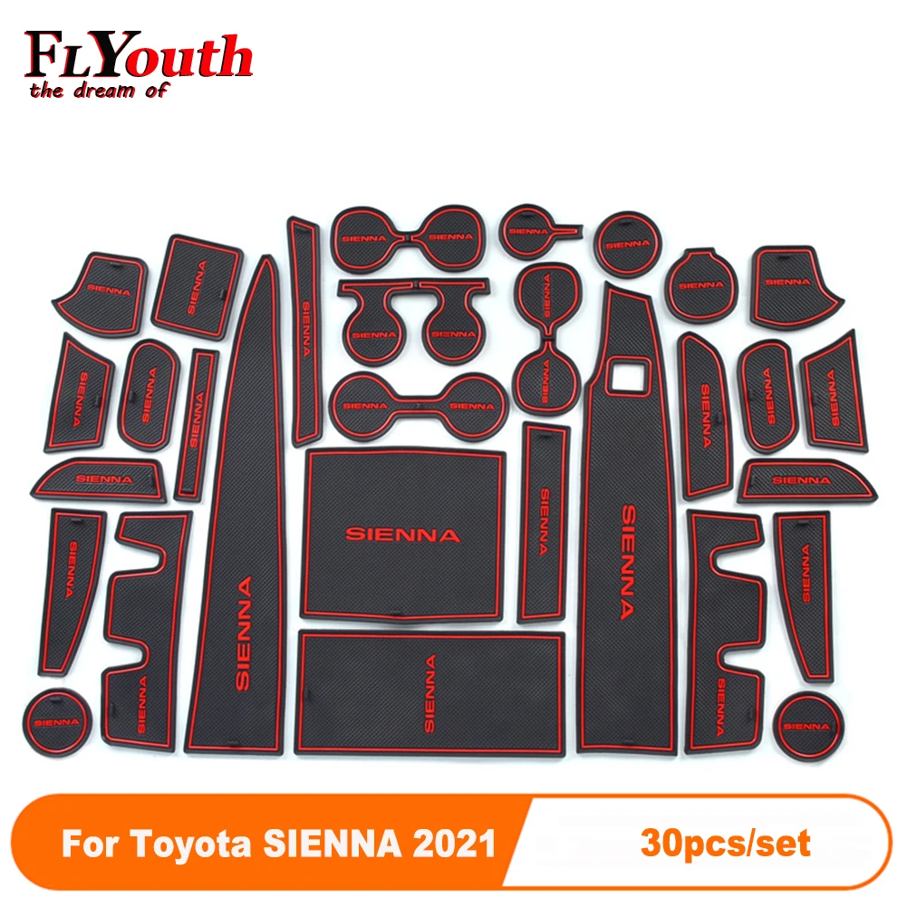 

30 шт./комплект, Противоскользящие коврики для Toyota 21 SIENNA