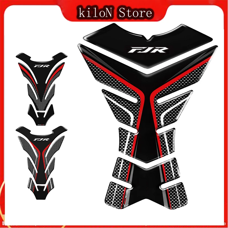 

Наклейка на бак топлива мотоцикла, из углеродного волокна, для Yamaha FJR 400 FJR1300 FJR1300 A