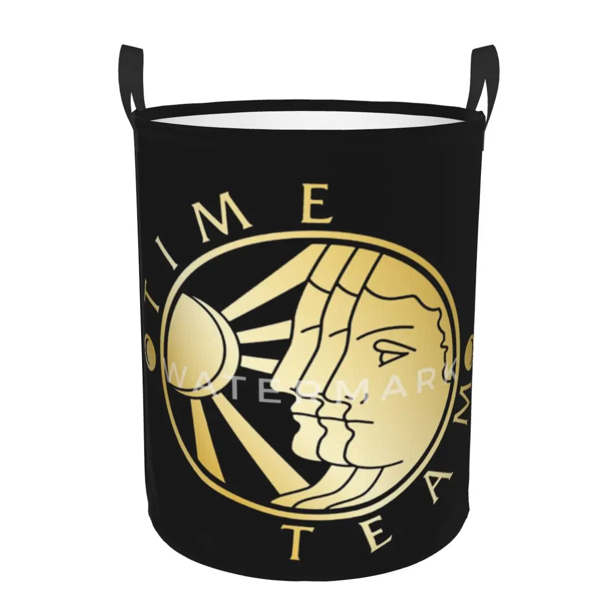 

Phil Harding Time Merch Circular hamper,Storage Basket Waterproof bathrooms books