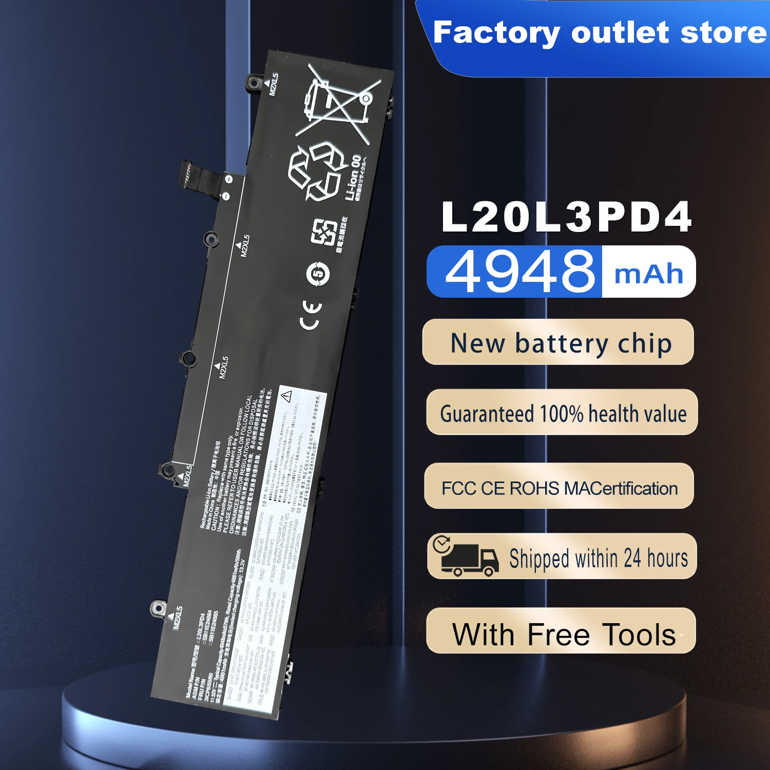 DXT Новый аккумулятор для ноутбука L20L3PD4 Lenovo ThinkPad E14 Gen2 E15 Gen3 2021 L20M3PD4 L20C3PD4 L20D3PD4 L19C3PD5