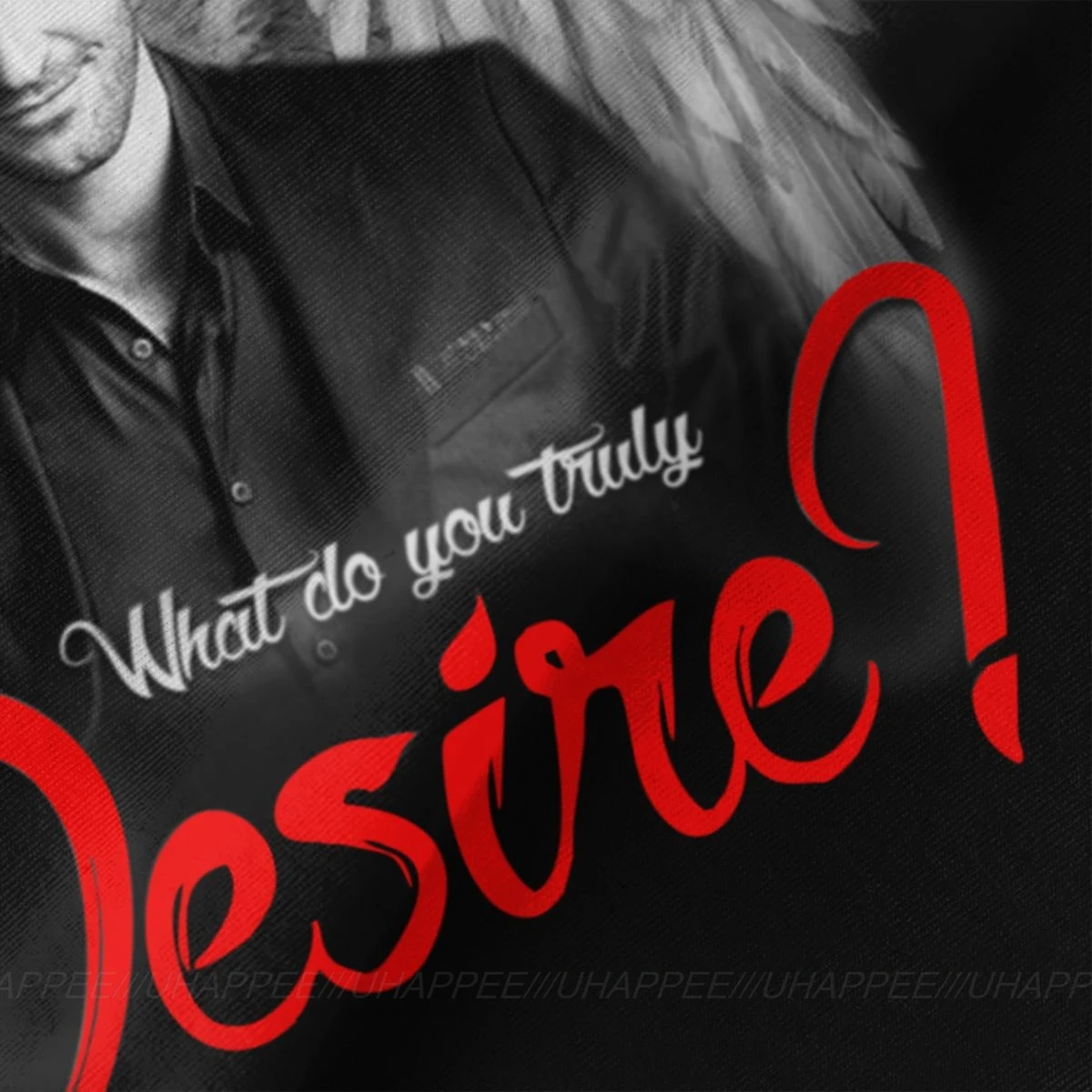 Мужская футболка с коротким рукавом круглым вырезом и принтом |