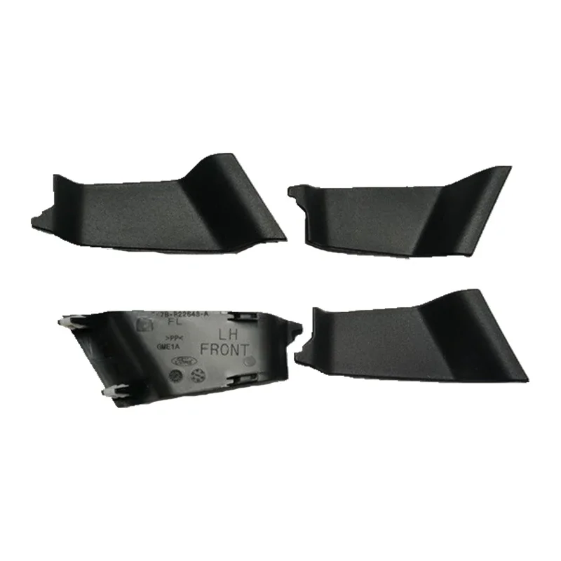 Внутренняя дверная ручка с винтовой крышкой декоративная накладка черная крышка