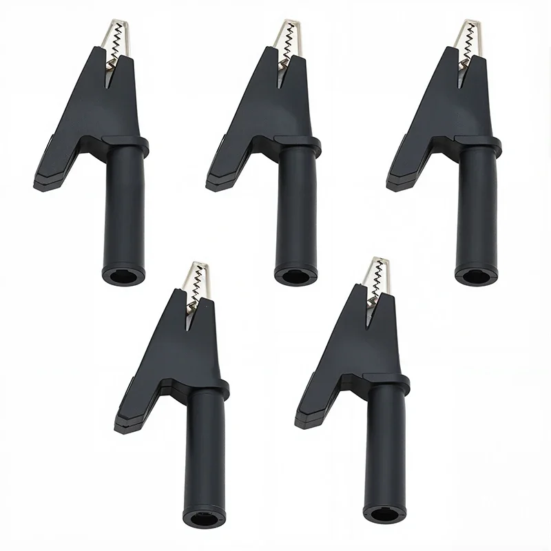 Щипковые зажимы крокодил 30А 5 шт