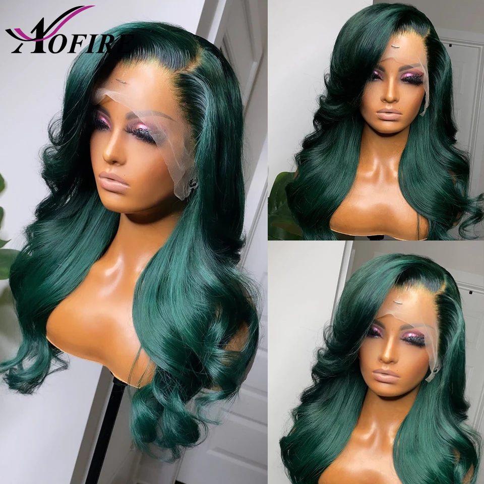 

Mint Green 613 Colored Human Hair Wigs For Women HD Lace Frontal Wig Straight Lace Front Wig Brazilian Hair Transparent Wigs 180