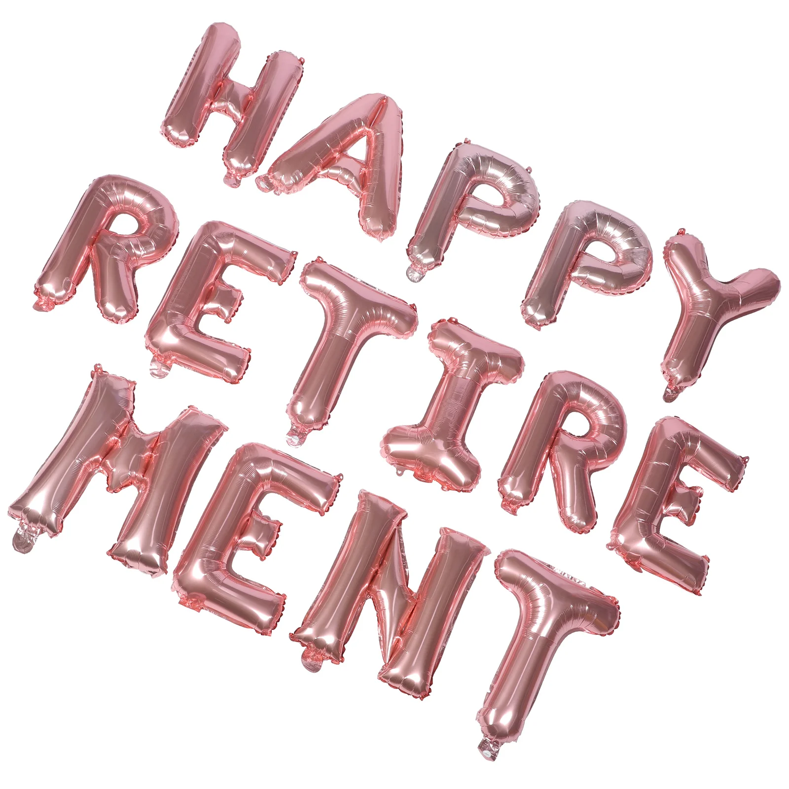 

Party Supplies Decorative Retirement Banner Letter Balloon Aluminum Foil Creative Balloons Film Layout Decors