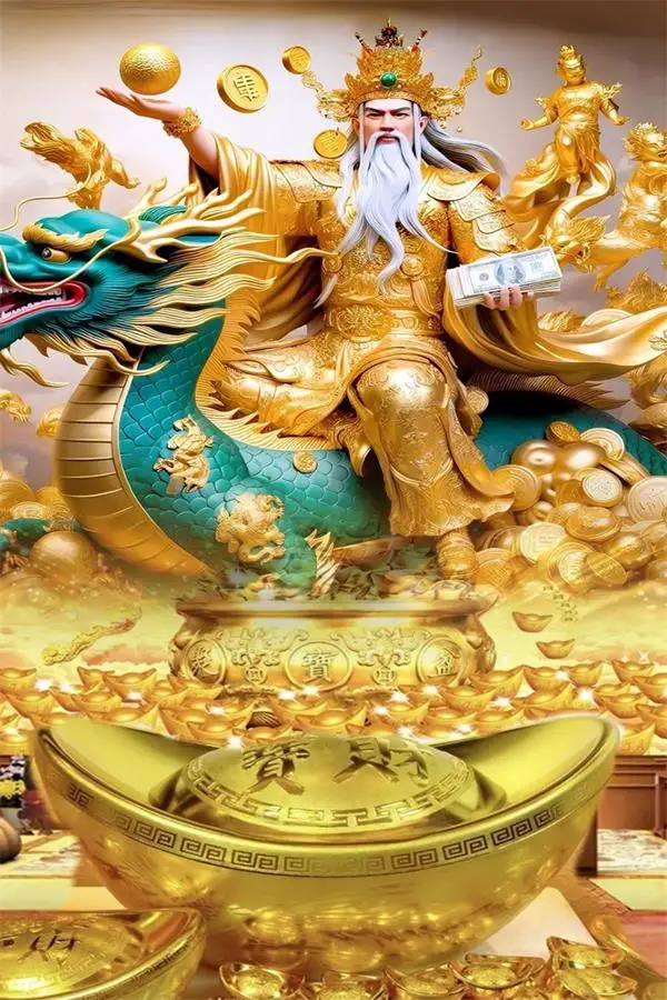 

Картина "Бог богатства"