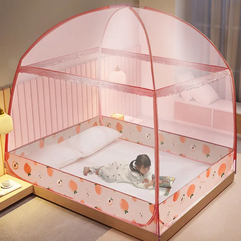 

Москитная сетка Yurt, сетка для односпальной и двухспальной кровати, москитная сетка, навес, детская кровать, палатка, домашний декор, наружная сетка