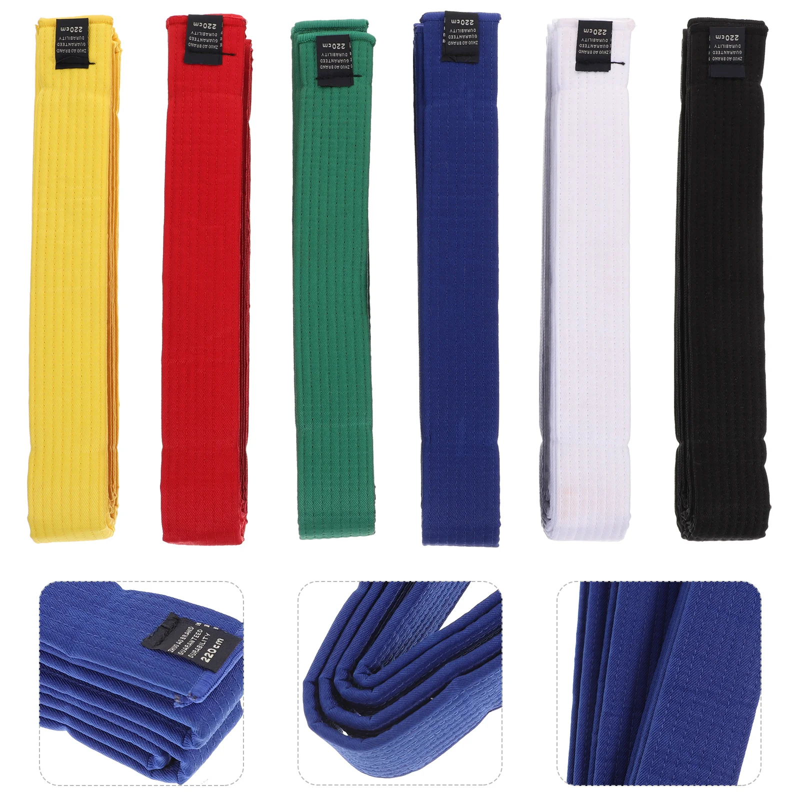 

Taekwondo Belt Karate Set Waist Wrap Uniform Black Belts Mens Belts Women