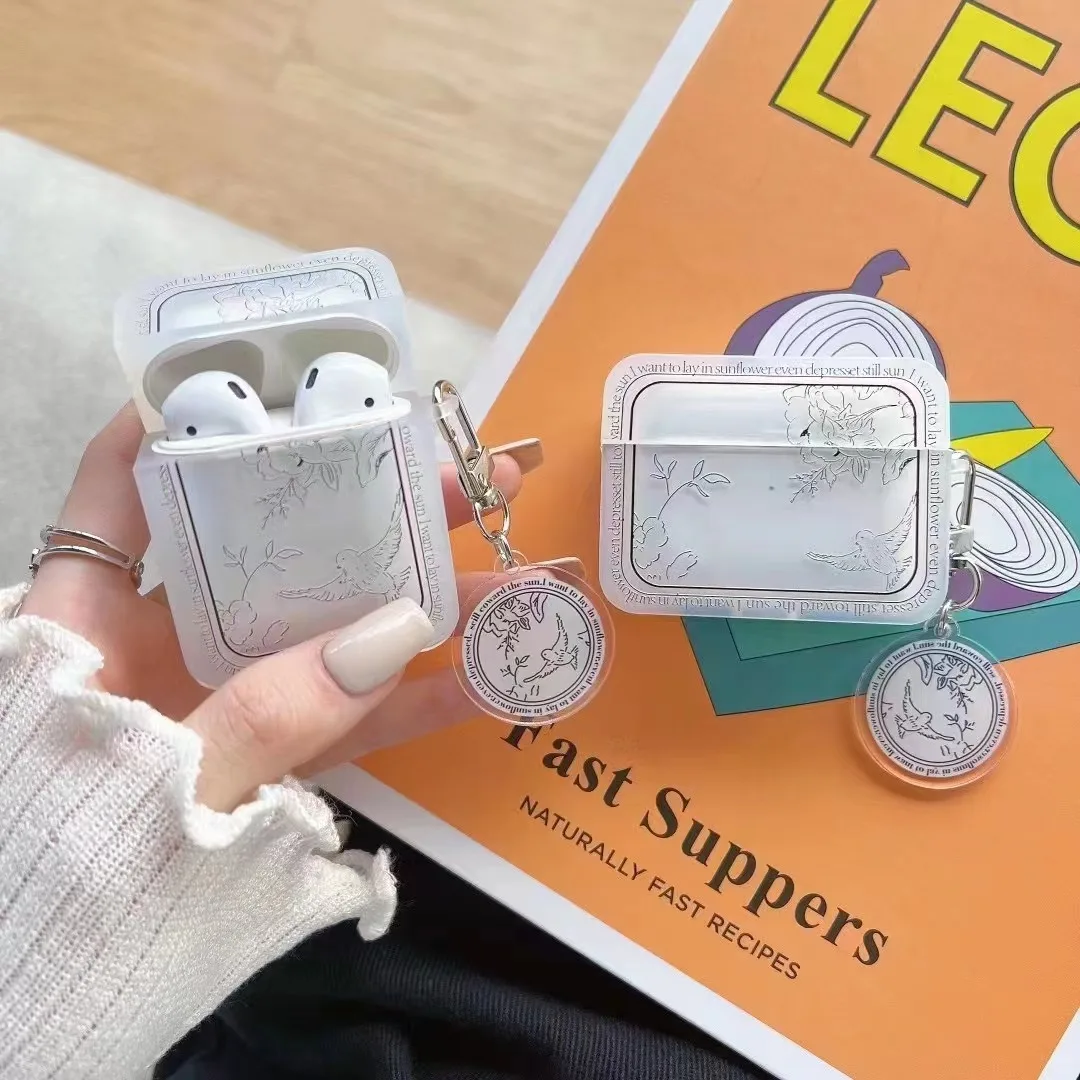 Художественные ретро-наушники с цветочным рисунком для девочек планшетов Apple