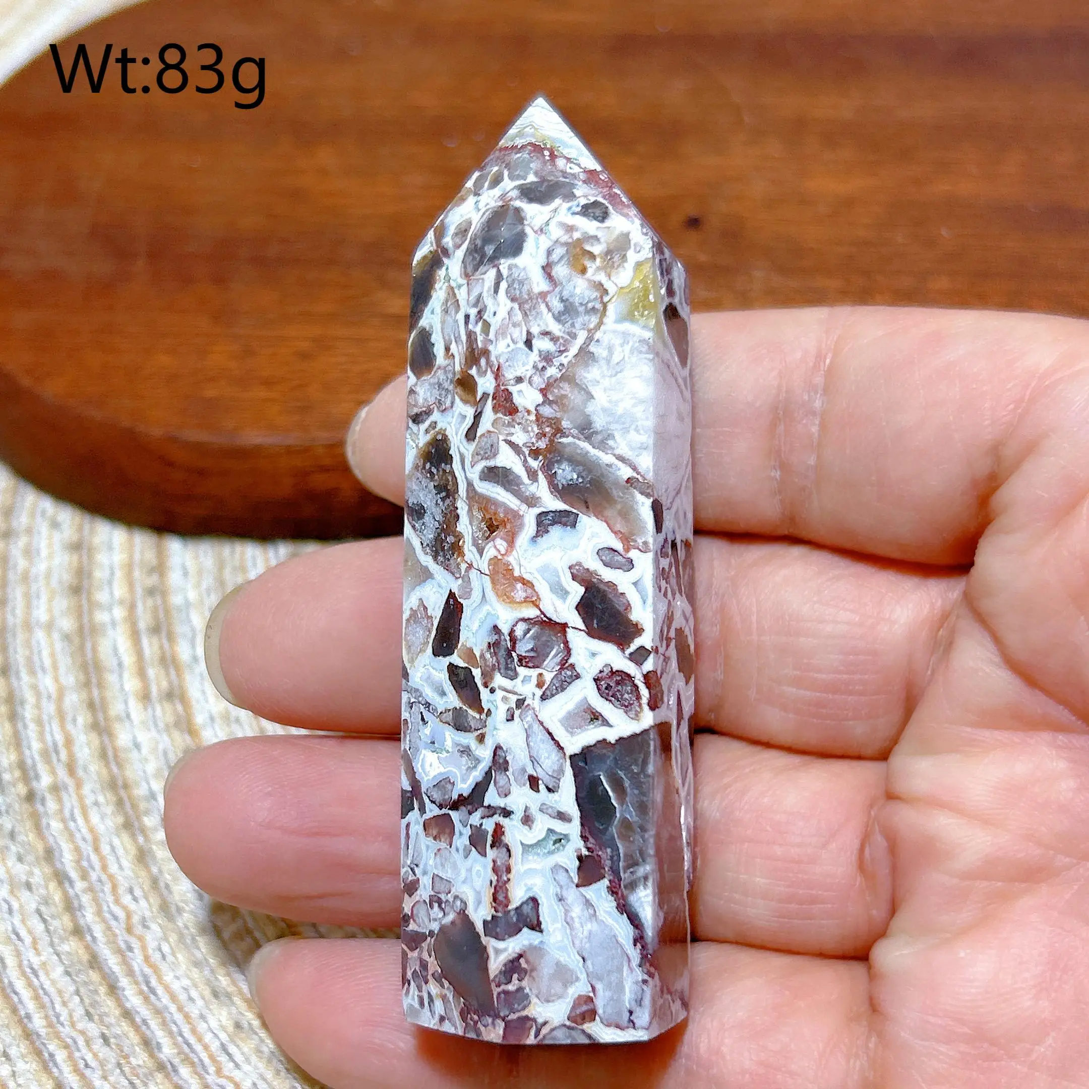 

Мексиканский агат, башня из кристаллов