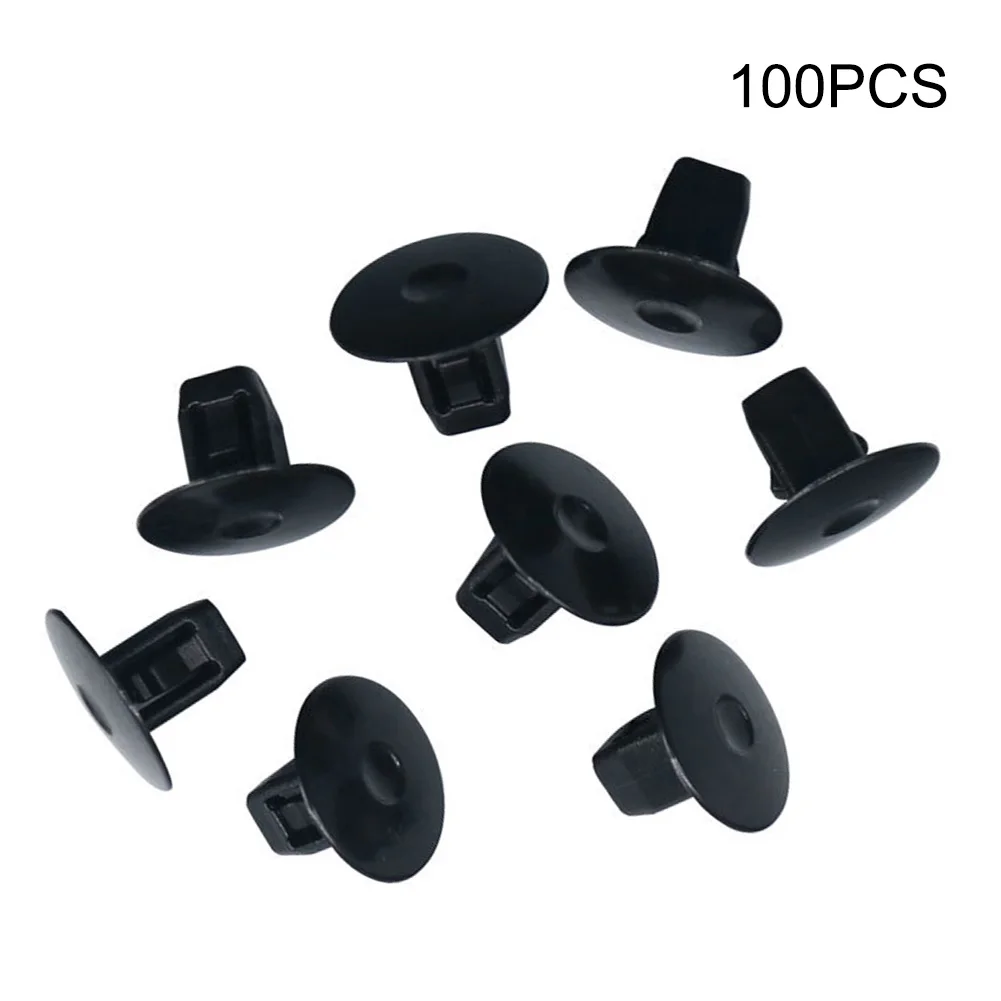 

Apron Grommet Fender Retainer Clip Car Interior Accessories 100pcs 90682SEA003 Black Fastener For Acura For Auveco